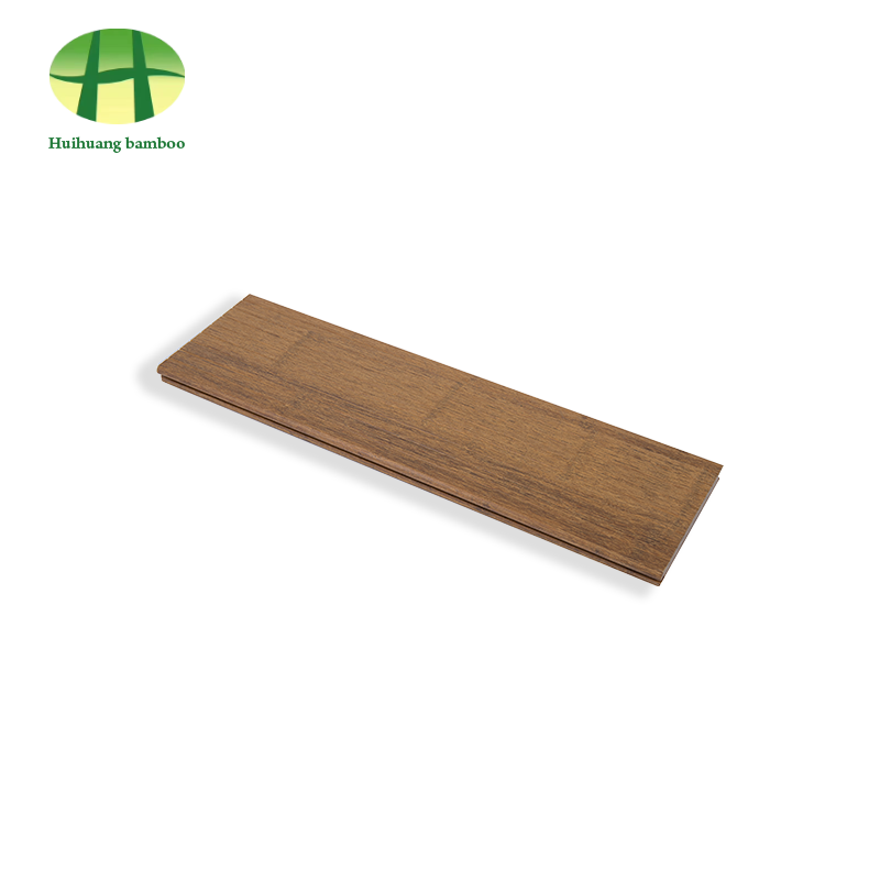 Naturlig farge glanset tungt bambusgulv