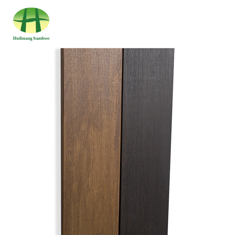 Naturlig farge glanset tungt bambusgulv