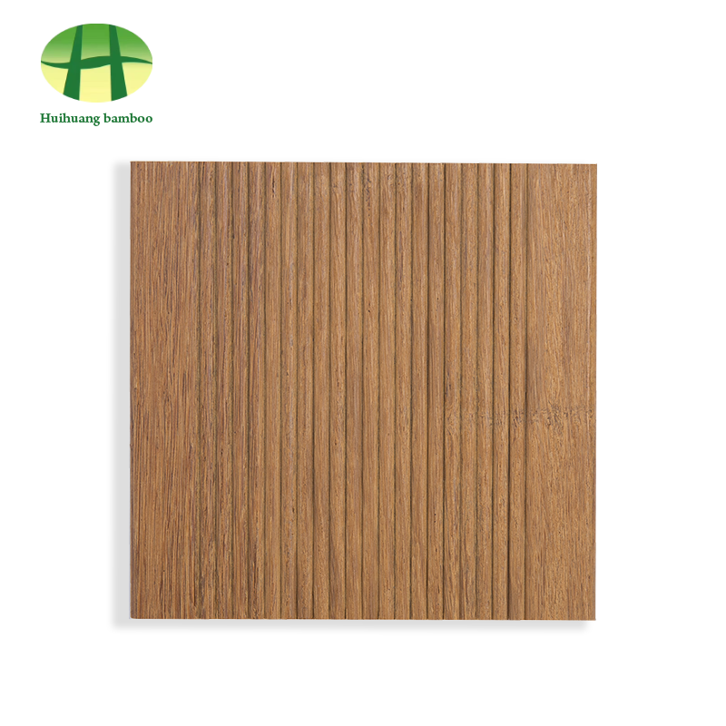 Små bølgede bambusgulv