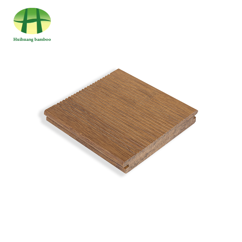 Små bølgede bambusgulv