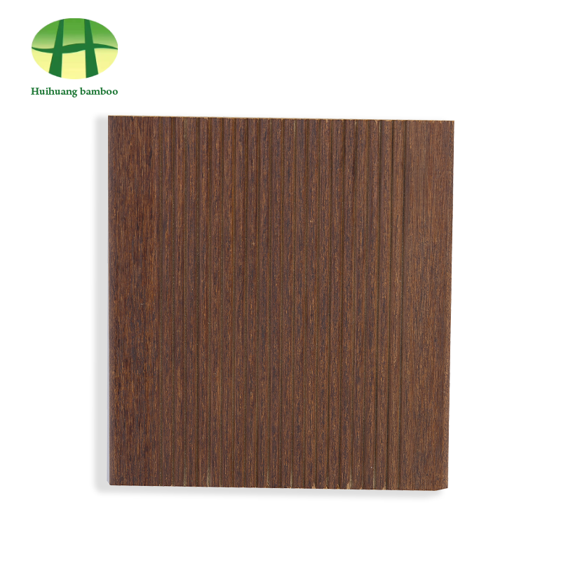 Små bølgede bambusgulv