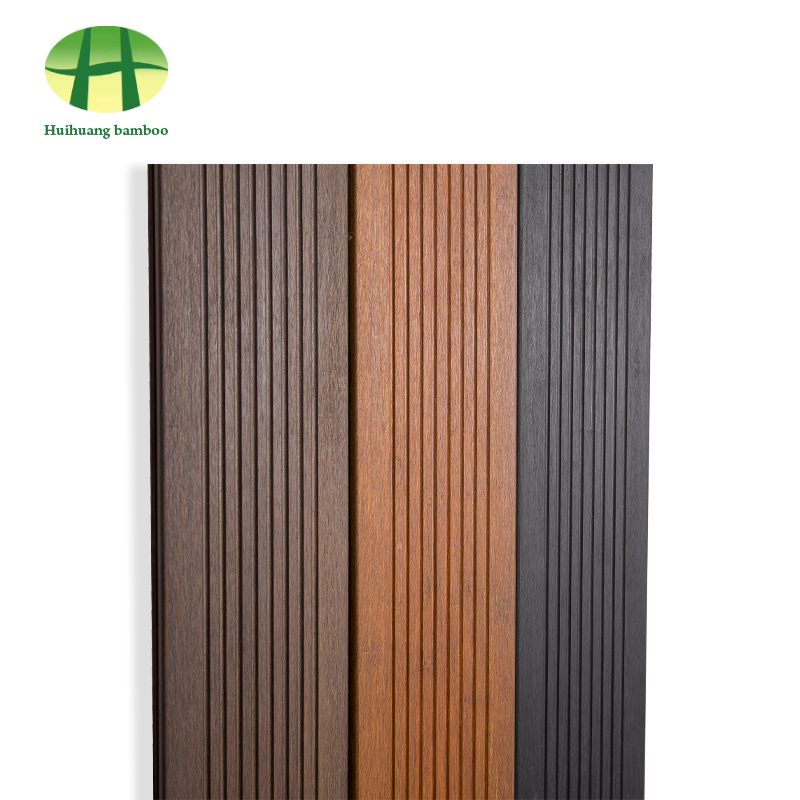 Stort bølget bambusgulv