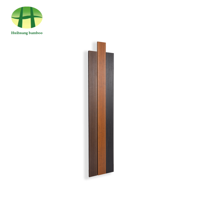 Stort bølget bambusgulv