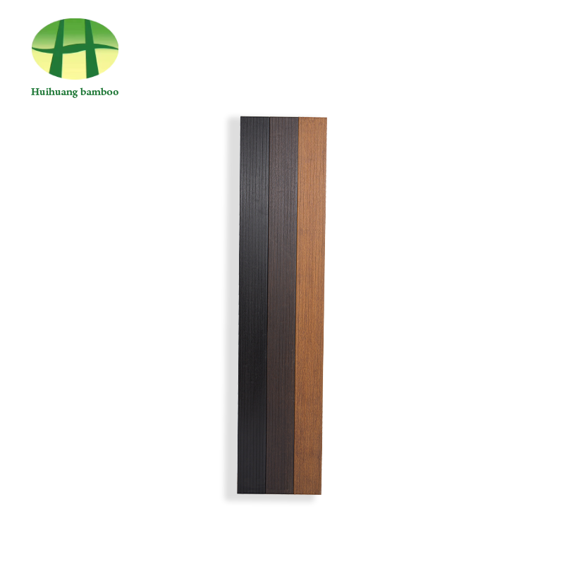 Bambusgulv med liten rille