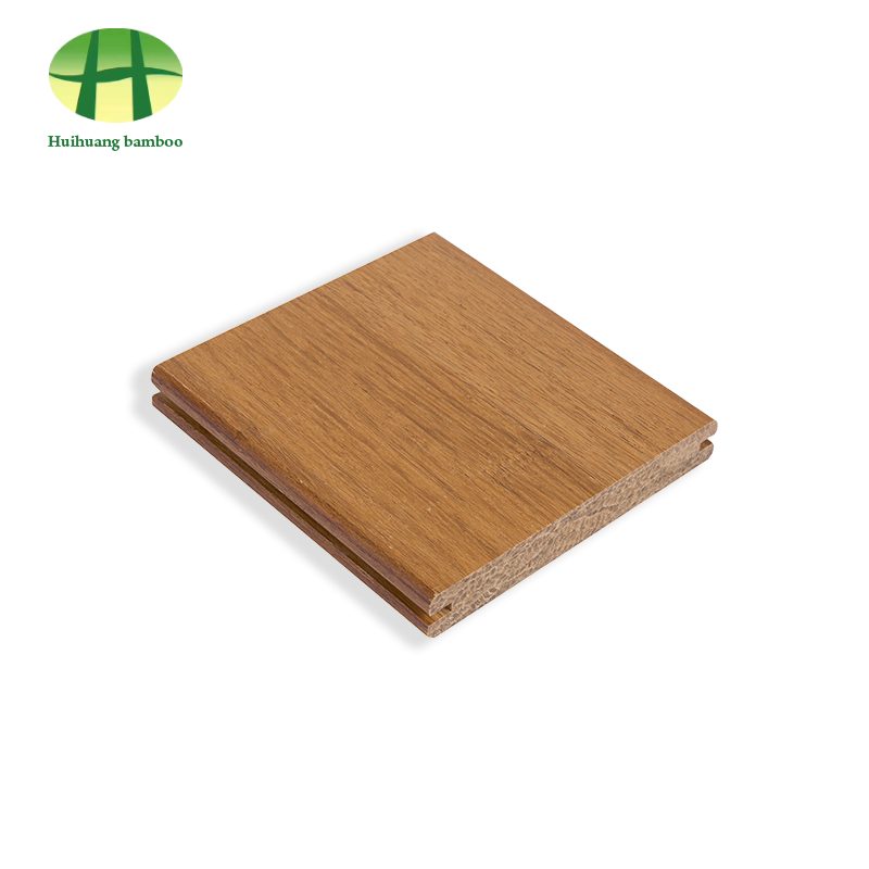 Naturlig farge glanset tungt bambusgulv